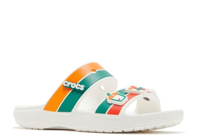 7-Eleven x Klasik Sandalet “Beyaz”