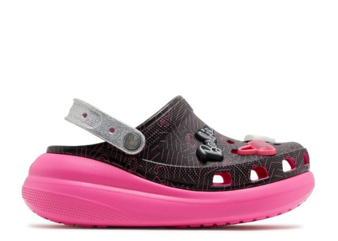 Barbie x Crush Clog “Siyah Pembe”