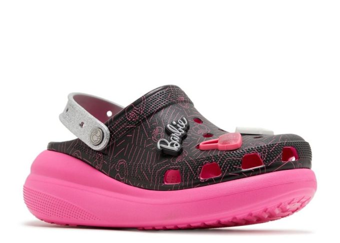 Barbie x Crush Clog “Siyah Pembe”