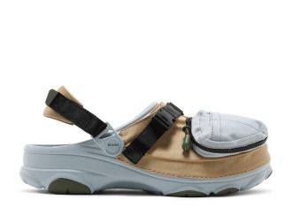 BEAMS x Classic Her Arazi Dış Mekan Terliği “Khaki Gri”