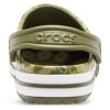 Crocs 4 Baskılı Kamuflaj Yeşil Unisex Sandalet 206232-354