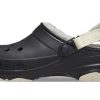 Crocs All Terrain Lined Clog “Siyah Beyaz” 207936-001