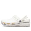 Crocs Aşınmaya Dayanıklı Kaymaz Spor Unisex Beyaz Siyah Sandalet “Beyaz Siyah” 205883-126