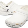 Crocs Aşınmaya Dayanıklı Kaymaz Spor Unisex Beyaz Siyah Sandalet “Beyaz Siyah” 205883-126
