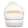 Crocs Aşınmaya Dayanıklı Kaymaz Spor Unisex Beyaz Siyah Sandalet “Beyaz Siyah” 205883-126