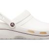 Crocs Aşınmaya Dayanıklı Rahat Spor Unisex Beyaz Kahverengi Sandaletler “Beyaz Kahverengi” 205883-0FW