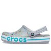 Crocs Baskılı Plaj Unisex Gri Mavi Sandalet “Gri Mavi” 206232-0ES