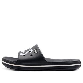 Crocs Baskılı Sandaletler 3. Nesil Terlikler Siyah 206003-066