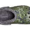 Crocs Baya Astarlı Clog Baskılı Polar Astarlı Unisex Kamuflaj Terlik 205975-97G
