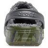 Crocs Baya Astarlı Clog Baskılı Polar Astarlı Unisex Kamuflaj Terlik 205975-97G