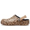 Crocs Baya Astarlı Clog Leopar Desenli Terlik 205975-98R
