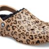 Crocs Baya Astarlı Clog Leopar Desenli Terlik 205975-98R