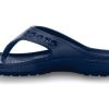 Crocs Baya Light Cozy Flat Parmak Arası Terlik Derin Mavi 11999-410