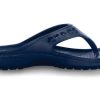 Crocs Baya Light Cozy Flat Parmak Arası Terlik Derin Mavi 11999-410