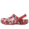 Crocs Baya Mevsimlik Baskılı Ayakkabı “Baharatlı Turuncu Beyaz” 206230-82Z