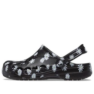 Crocs Baya Mevsimlik Baskılı Ayakkabı “Black Daisy” 206230-0ZI