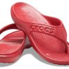 Crocs Baya Minimalist Günlük Düz Parmak Arası Terlik Kırmızı 11999-6EN
