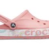 Crocs Bayaband Baskılı Pembe Unisex Sandaletler 206233-682
