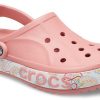 Crocs Bayaband Baskılı Pembe Unisex Sandaletler 206233-682