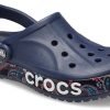 Crocs Bayaband Baskılı Unisex Mavi Sandalet 206233-410