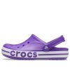 Crocs Bayaband Clog Aşınmaya Dayanıklı Rahat Plaj Sporları Unisex Mor Sandaletler 205089-520