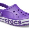Crocs Bayaband Clog Aşınmaya Dayanıklı Rahat Plaj Sporları Unisex Mor Sandaletler 205089-520