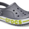 Crocs Bayaband Cozy Spor Sandaletler Kırmızı Unisex Gri 205089-0GX