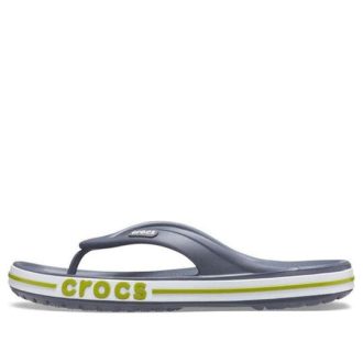 Crocs Bayaband Flip Kaymaz Aşınmaya Dayanıklı Günlük Gri Yeşil Terlik “Gri Yeşil” 205393-0A3
