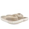 Crocs Bayaband Parmak Arası Terlik “Bej Beyaz” 205393-2V3