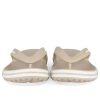 Crocs Bayaband Parmak Arası Terlik “Bej Beyaz” 205393-2V3
