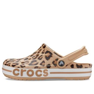 Crocs Bayaband Plaj Sandaletleri Leopar Desenli 206232-90L