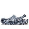 Crocs Beach Marble Unisex Siyah Beyaz Sandalet “Siyah Beyaz” 206867-103