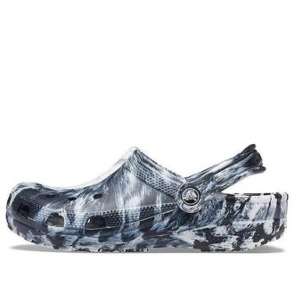 Crocs Beach Marble Unisex Siyah Beyaz Sandalet “Siyah Beyaz” 206867-103