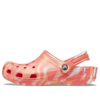 Crocs Beach Turuncu Mermer Sandaletler 206867-6SN