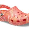 Crocs Beach Turuncu Mermer Sandaletler 206867-6SN