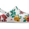 Crocs Beach White Flowers Sandaletler “Beyaz Kırmızı Yeşil” 206230-10D