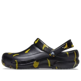 Crocs Bistro Graphic Clogs “Siyah Sarı” 204044-064