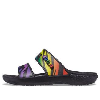 Crocs Classic Aşınmaya Dayanıklı Kaymaz Spor Terlikleri Unisex Siyah 207346-0C4
