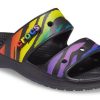 Crocs Classic Aşınmaya Dayanıklı Kaymaz Spor Terlikleri Unisex Siyah 207346-0C4