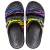 Crocs Classic Aşınmaya Dayanıklı Kaymaz Spor Terlikleri Unisex Siyah 207346-0C4