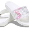 Crocs Classic Bleach Dye Slides “Beyaz Pembe” 207411-94S