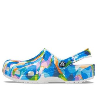Crocs Classic Bubble Block Ayakkabı “Mavi Çok Renkli” 207298-94S