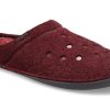 Crocs Classic Casual Thicken Stay Warm Unisex Şarap Kırmızısı Terlik 203600-60U