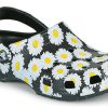 Crocs Classic clo papatya Tam Baskılı Sandalet Unisex Siyah 206375-0ZI