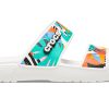 Crocs Classic Clog Cozy Unisex Beyaz Çok Renkli Terlik “Beyaz” 207856-94S