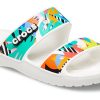 Crocs Classic Clog Cozy Unisex Beyaz Çok Renkli Terlik “Beyaz” 207856-94S