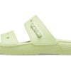 Crocs Classic Clog Cozy Unisex Gri Yeşil Terlik 206761-335