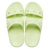 Crocs Classic Clog Cozy Unisex Gri Yeşil Terlik 206761-335