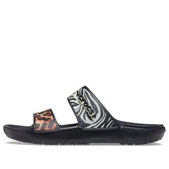 Crocs Classic Clog Cozy Unisex Siyah Çok Renkli Terlik “Siyah” 207847-0C4