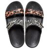 Crocs Classic Clog Cozy Unisex Siyah Çok Renkli Terlik “Siyah” 207847-0C4